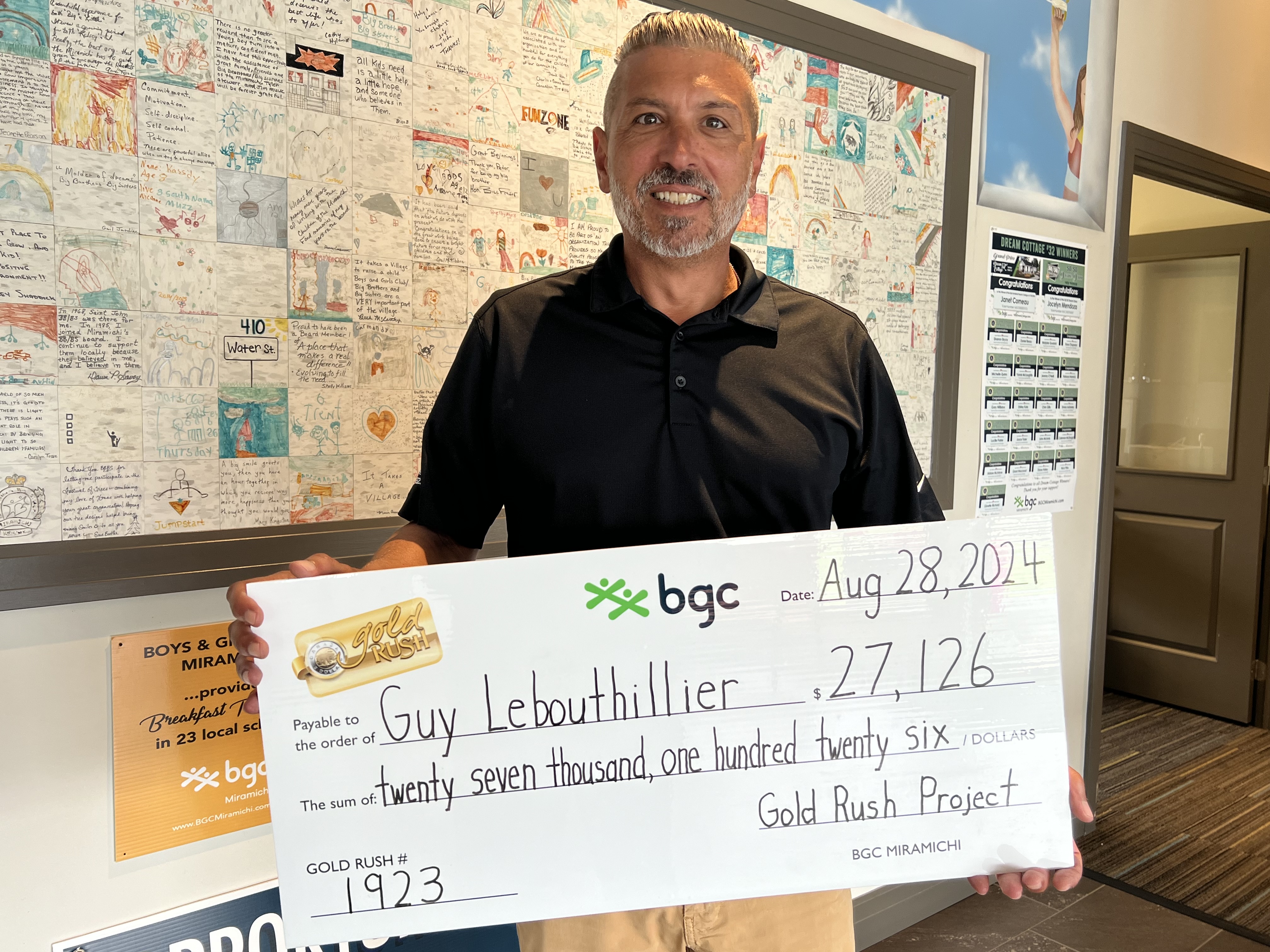 August 28, 2024 - GR WINNER Guy Lebouthillier