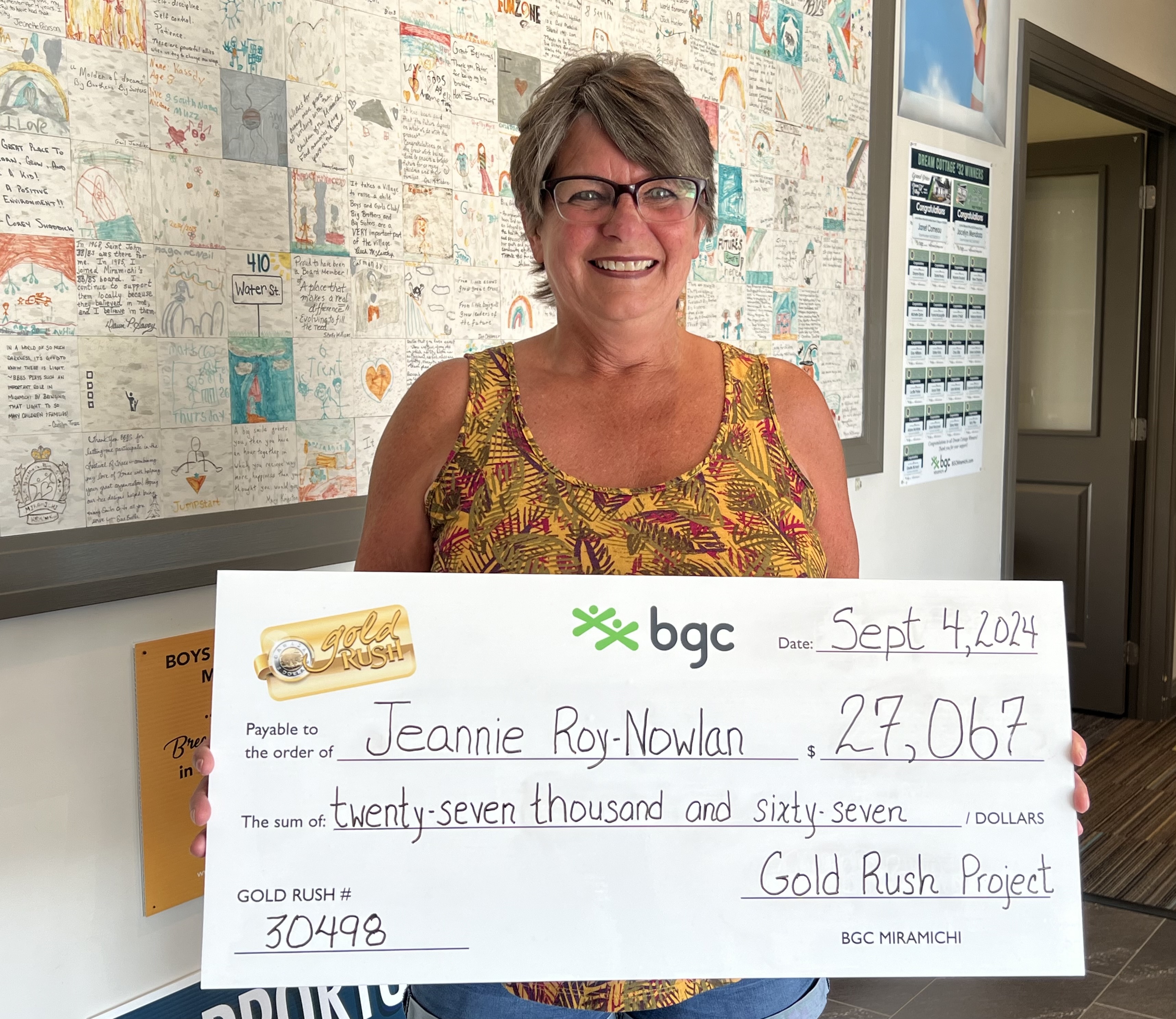 September 4, 2024 - GR WINNER Jeannie Roy-Nowlan